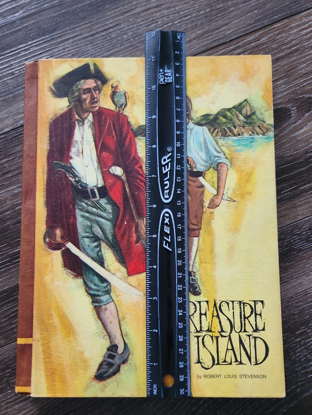 🏴☠️ Vintage 1968 Treasure Island Hardcover Educator Classic Library Advebture - Picture 11 of 14